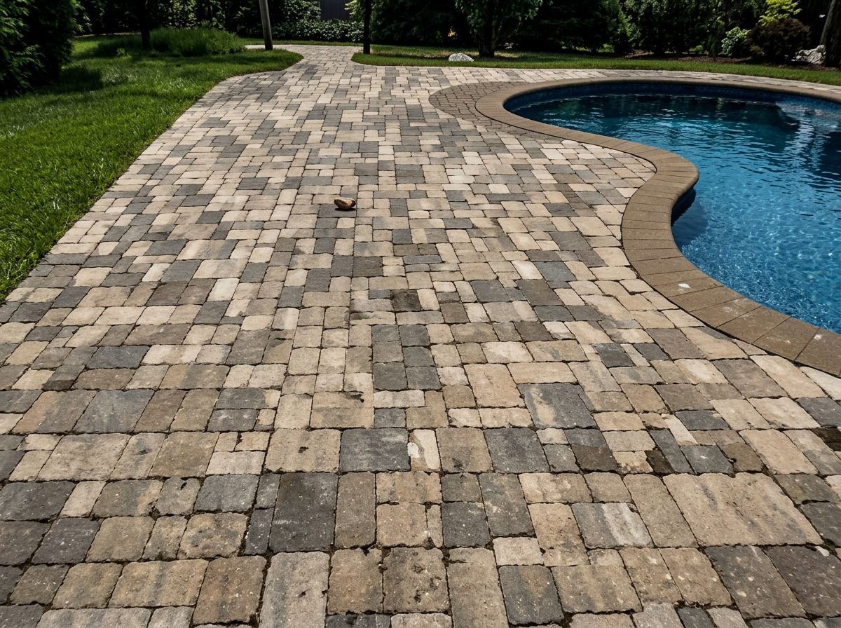 Patios & Pool Decks — pressure washing by Rapid Wash Solutions